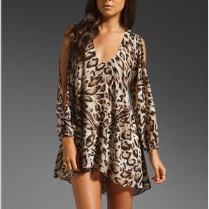 Lovers + Friends Leopard Tunic Dress